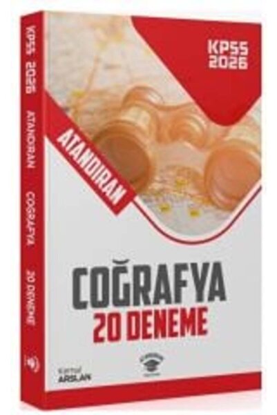 CBA Akademi Atandıran 2026 KPSS Coğrafya 20 Deneme Çözümlü - Kemal Arslan Ata...