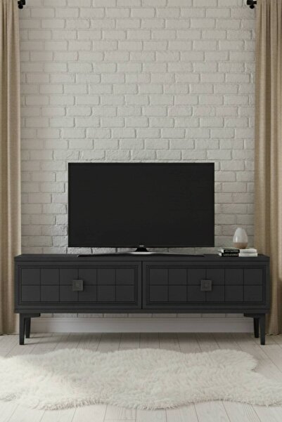 YUMEDİ DESİGN TSA1201A - LEYLA TV STAND , TV SEHPASI 120CM ANTRASİT