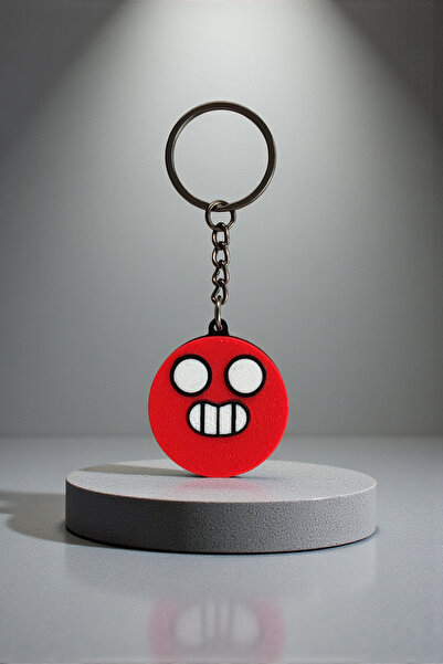 Saes Labs Brawl Stars Crazy Expression Keychain