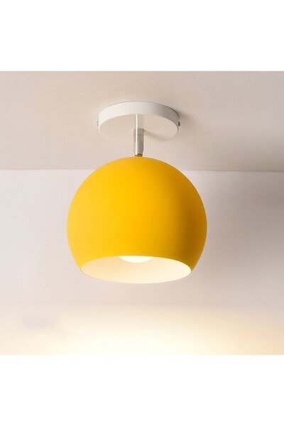 RİOLİGHT MODERN SARI CAFE,ÇOCUK,GENÇ ODASI İÇİN MAFSALLI HAREKETLİ BAŞLIK 1XE...