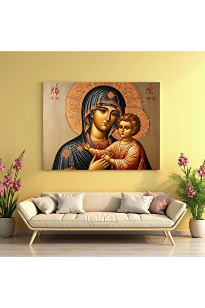 Printees Icon of the Holy Mother and Son - PVC