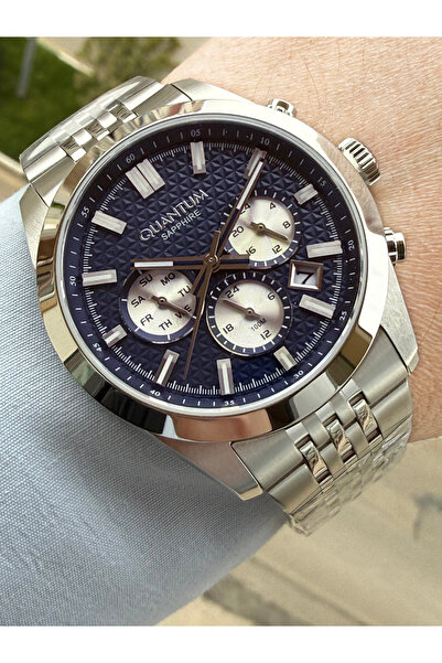 Quantum 10 ATM Su Geçirmez Göstergeleri Aktif Erkek Kol Saati