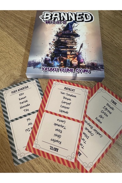Luxmon Banned Words Banned Wizard Fantastic Fun 45 Cards