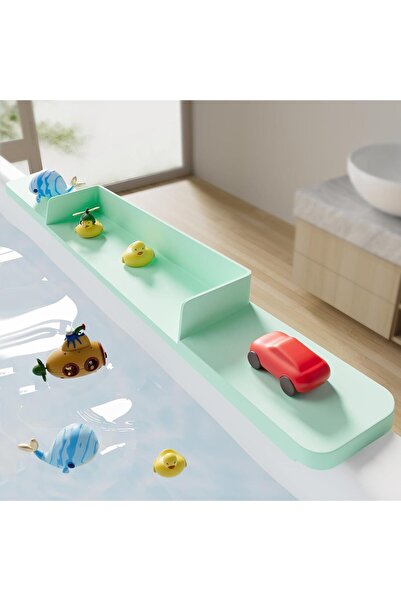 Generic Bathtub Splash Guard for Kids - Silicone Splash Guard with 7 Suction Cups