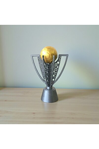 FIGURİFY Türkiye Ligi Şampiyonluk Kupası – İsim Yazılabilir Futbol Ödül Figürü - 35 CM