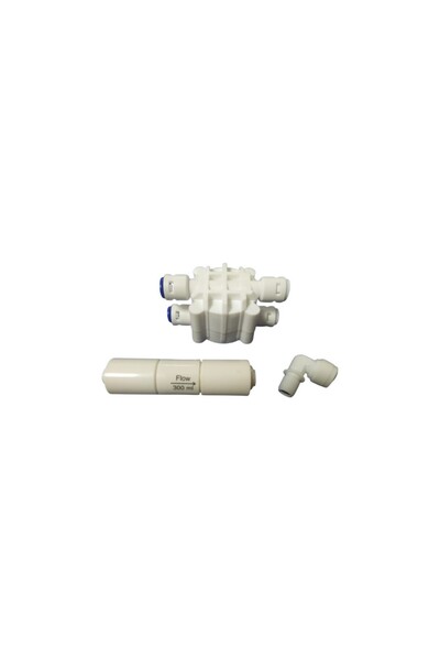 REOBOX Su Arıtma Cihazı Yenileme Kiti Shut Off - Flow - Check Valf