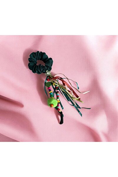 Nimet Abla Butik Elastic Fabric Bagel Buckle