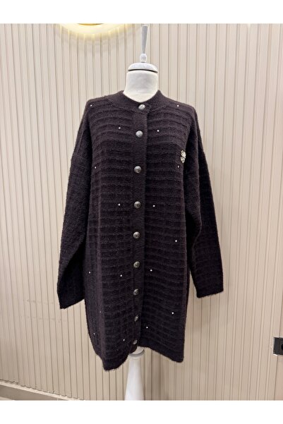 Nuss ANGORA TAŞLI HIRKA BOY 90 CM