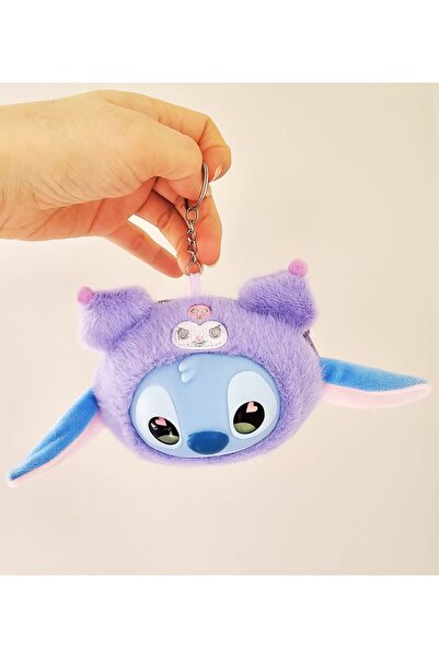 Global Stitch Mor Renk Bozuk Para Cüzdanı Anahtarlık – Figürlü Peluş A Plus K...