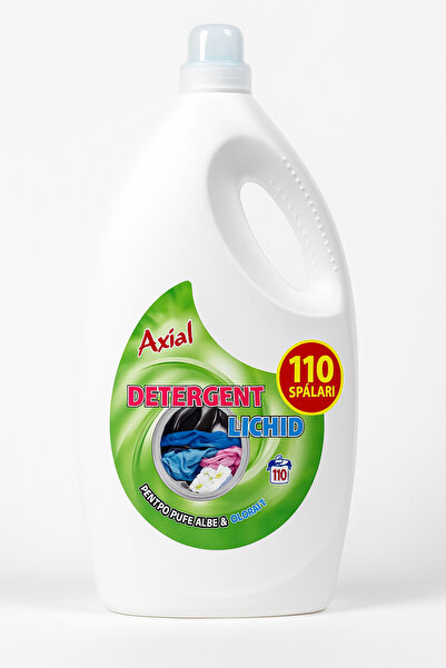 AXIAL Universal Liquid Detergent, 110 Washes, Efficient Cleaning, Whites and Coloreds
