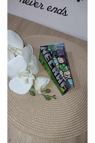 Papeterie Minecraft Theme Cake Slice