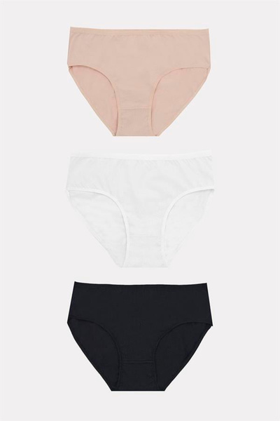 Aria's Closet Special Design Large Size Cotton Black and White Skin Colored 3...