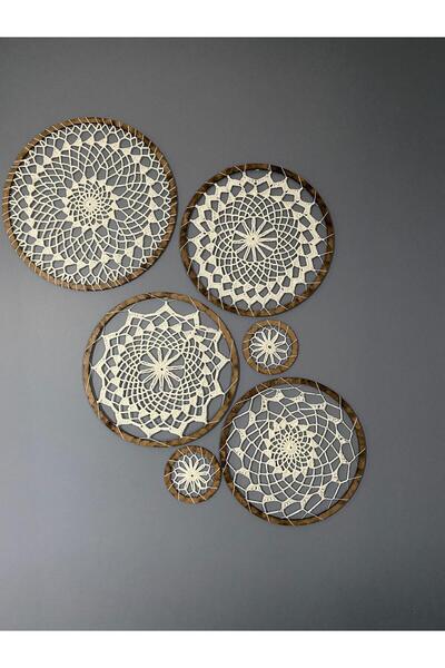 exalted hawk Altılı Bohem Düş Kapanı Duvar Dekoru