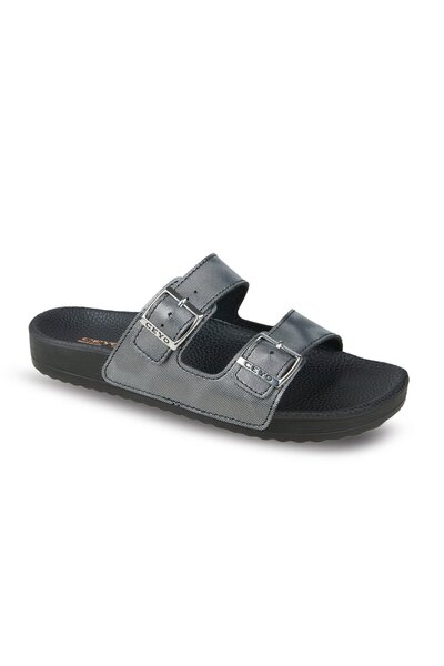 Ceyo Bahama- 18 Orthopedic Slippers-Silver