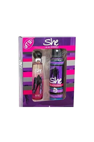 levent SHEAngel Edt 50 ml Kadın Parfüm + 150 ml Deodorant Set