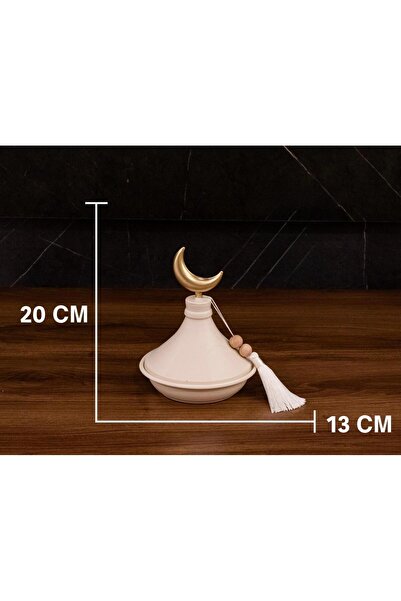 TOHFAT-AL MAIDAH Dates with a luxurious beige gold crescent lid