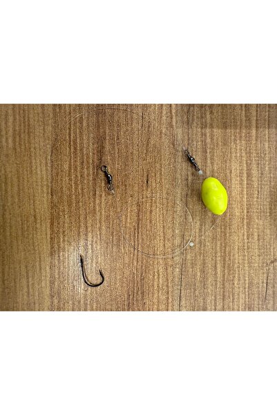 esca fishing Glowlu Hazır Gezer Olta Takımı Owner Akemi İğne 1 Numara 0.33 FC...