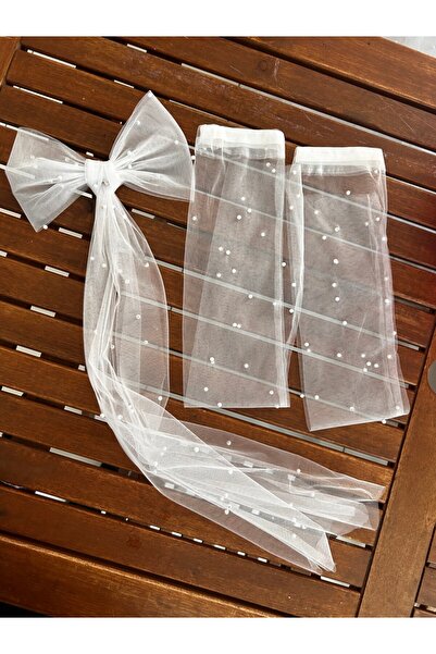 BBA TULLE STORE 2 Lİ GELİN İNCİLİ KOLLUK+GELİN FİYONK TOKA SETİ GELİN KOLLUK ...