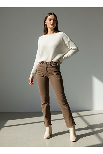 VETTA Boat Neck Basic Knit Sweater