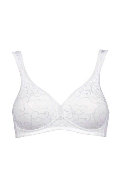 Triumph Sutien Elegant Cotton, fara armatura, Triumph, 95C EU, alb