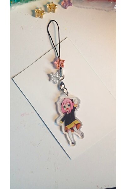 Atölye Moonlit SpyxFamily Anya Forger Telefon Süsü Charm