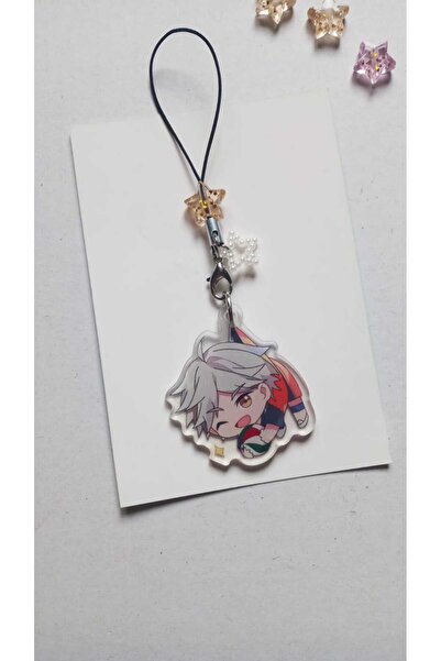 Atölye Moonlit Haikyu Koushi Sugawara Telefon Süsü Charm