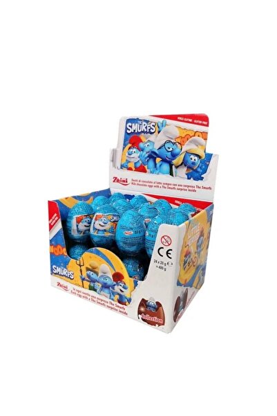 Zaini Şirinler Sürpriz Yumurta 24’lü