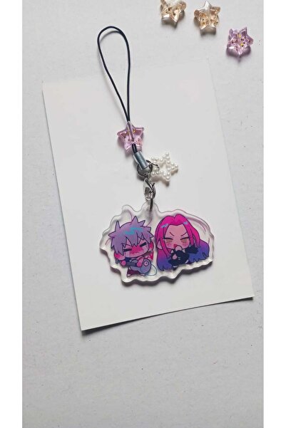 Atölye Moonlit Alien Stage Mizi ve Till Telefon Süsü Charm