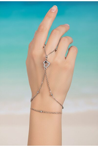 stainless steell Silver Color Heart Model Steel Shahmeran