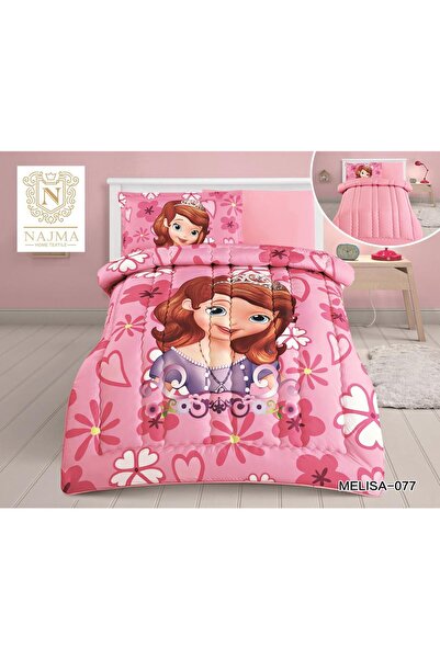 NAJMA Children's bedspread with a beautiful graphic design, made of luxurious microfiber, cool and elegant, quilt size 170*230