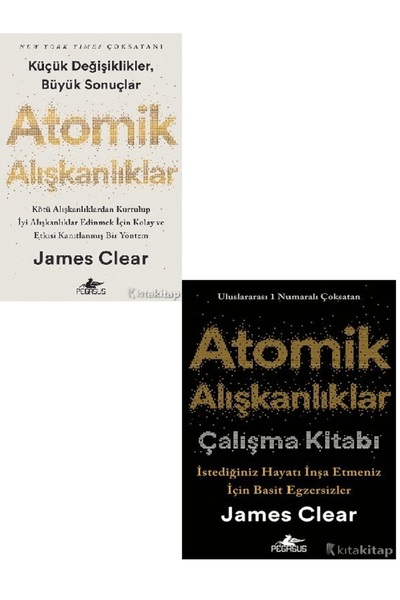 Kronik Kitap Atomik Alışkanlıklar  Atomik Alışkanlıklar Çalışma KitabıJames C...