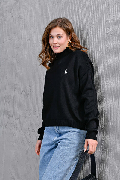 Park Karon Women's Turtleneck Soft Textured Knit Sweater 10991