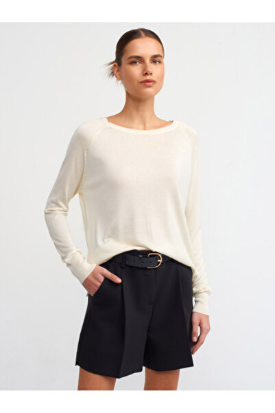 VETTA Crew Neck Basic Thin Knitwear Sweater