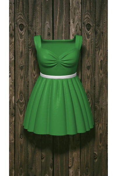 krh 3d print Colorful Crayons Pen Holder with Dress Design |   Desktop Decorative Pen Organizer