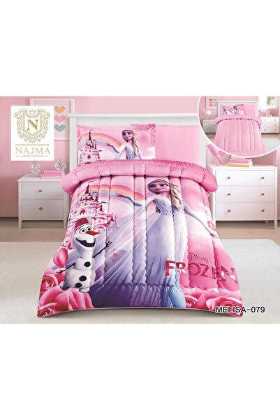 NAJMA Children's bedspread with a beautiful graphic design, made of luxurious microfiber, cool and elegant, quilt size 170*230