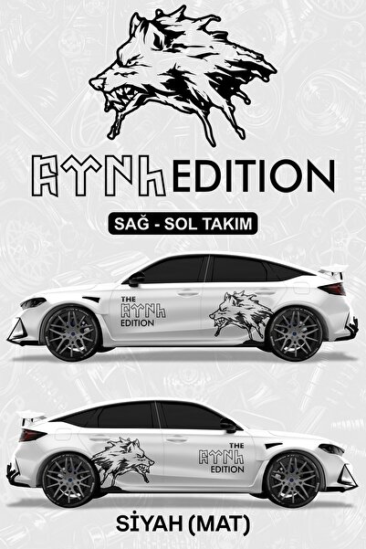 Stikacar THE TÜRK EDITION STİCKER - Yan Gövde Kaplama Seti