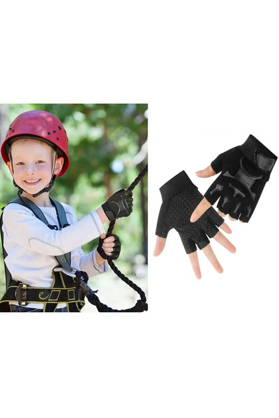 BGA Children's Tactical Gloves Sports Cycling Driving Skating Exercise Outdoo...