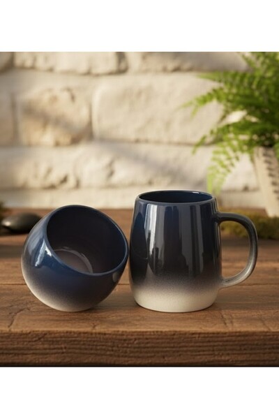 Artiser Handmade Ceramic Mug and Sugar Bowl Set, Handcrafted Ceramic Cup and Sugar Bowl Set, Seramik Kupa