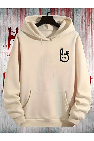 Sweet Cotton Unisex Hooded Printed Sweatshirt