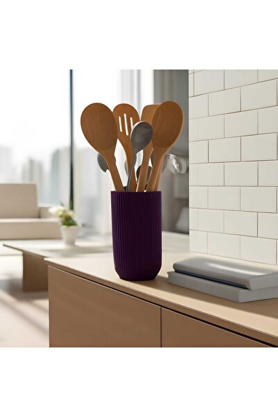 DesıgnSnowFashion Modern Minimalist Kitchen Spoon Rest with Non-Slip Base, Decorative Spoon Holder