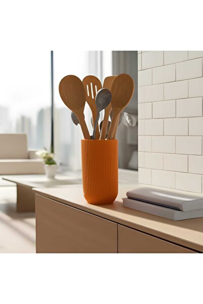 DesıgnSnowFashion Modern Minimalist Kitchen Spoon Rest with Non-Slip Base, Decorative Spoon Holder