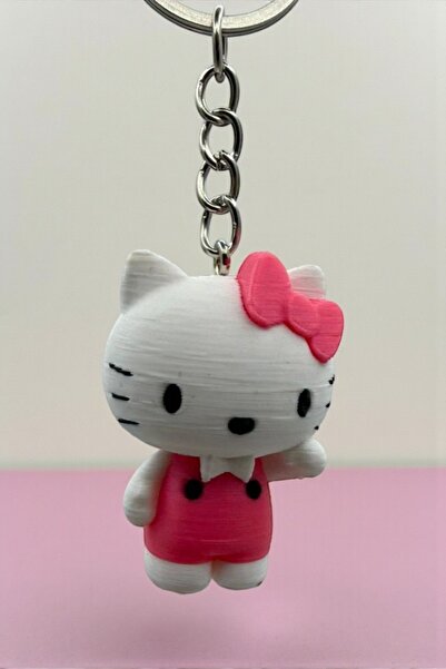 Arctic atelier Hello Kitty Figürlü Anahtarlık – 3D Baskı Sevimli Kedi Anahtar...