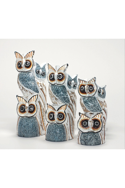 Epilons Дървен комплект от 3 части с бухалки Модел 6