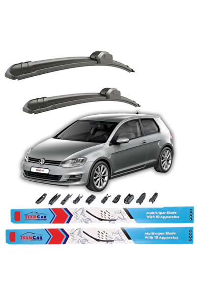 TEAMCAR Stergatoare Volkswagen Golf 7, 3 usi, TeamCar® (2012–2019) – Set fata