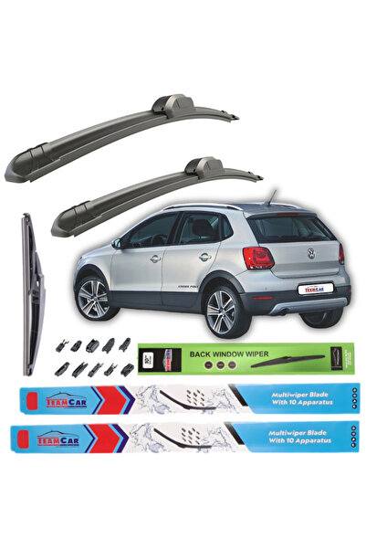 TEAMCAR Stergatoare Volkswagen CrossPolo (2010-2014) TeamCar® – Set Complet