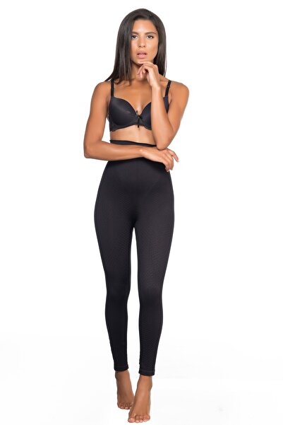 IVYRAE Women's High Waist Anti Cellulite Leggings Belly Shaping / Sculpting Slimming Shaper