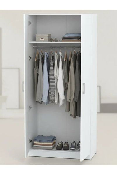 Lavanta Mobilya İmalat VİTİM MDF GARDIROP (ÇİFT KAPAKLI)