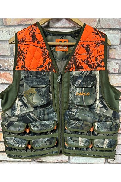 Dargo Boz Meşe Turuncu L Beden Avcı Yeleği