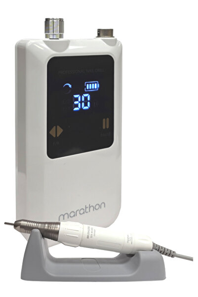 Marathon K30S Şarjlı Portatif Manikür Freze Cihazı Mikro Motor Freze Törpü Ma...