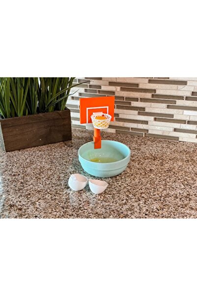 Veiart Yumurta ayırıcı basket potası şeklinde yumurta sarısı beyaz ayırıcı